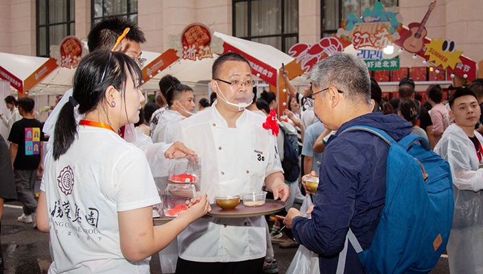 以食為媒，淮揚菜品鑒堂受邀參展“北京國際美食薈”